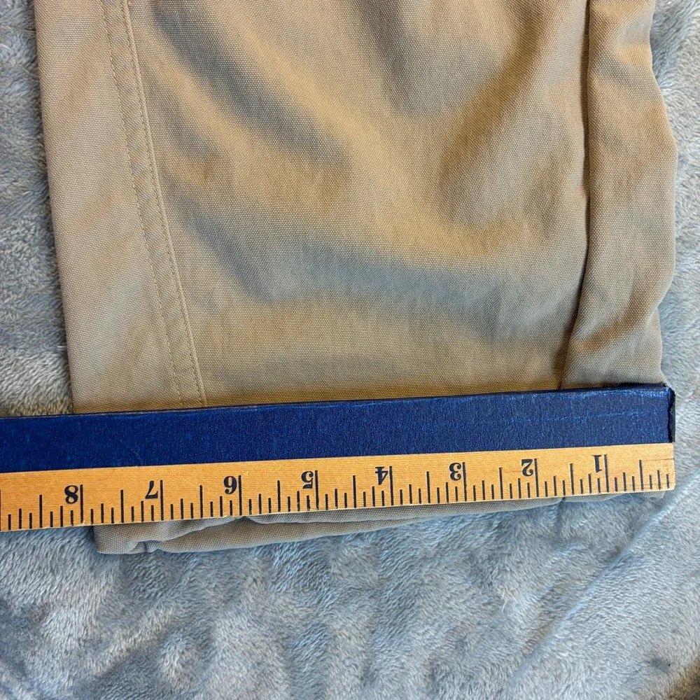 Mountain Hardwear Mens Tan Nylon Hiking Pants Articulated Knee Size M 34x32